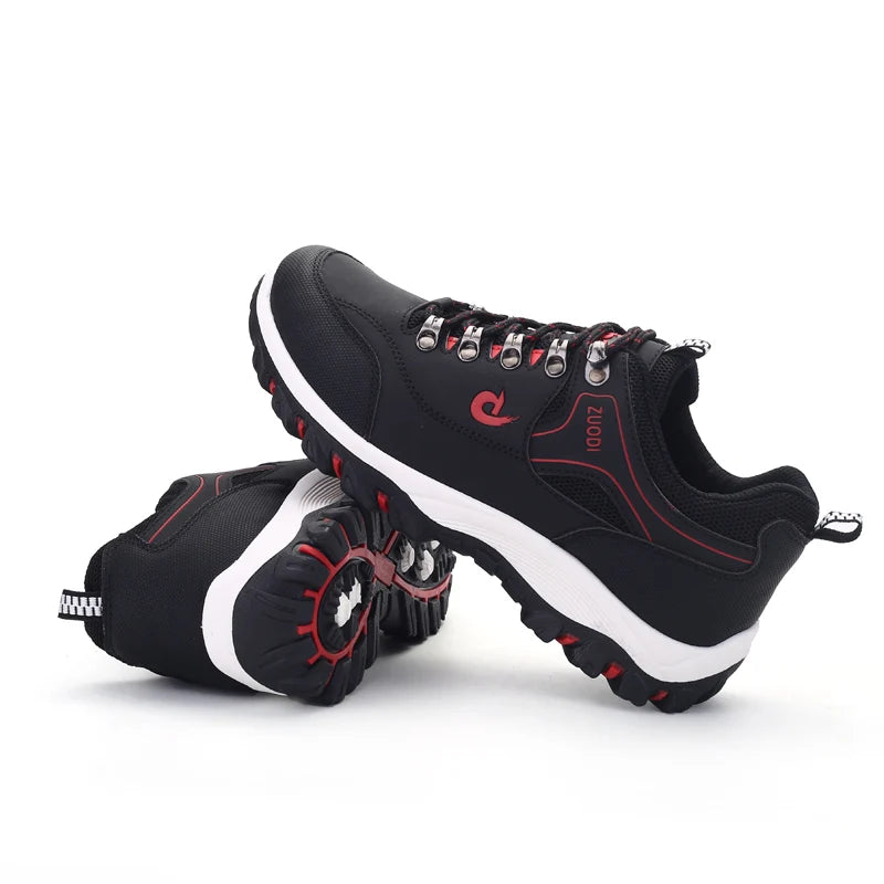 Men's Leather Casual Sneakers – Lightweight for All Seasons