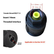 K2-K7 Car Washing Gun Household With 5 Color Nozzle