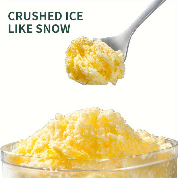 Stainless Steel Manual Ice Shaver - Perfect for Snow Cones, Slushies & Watermelon - Compact Kitchen Gadget for Home & Restaurant Use -  For Foodies & Home Chefs -  Great Gift for Summer Parties & Family Gatherings