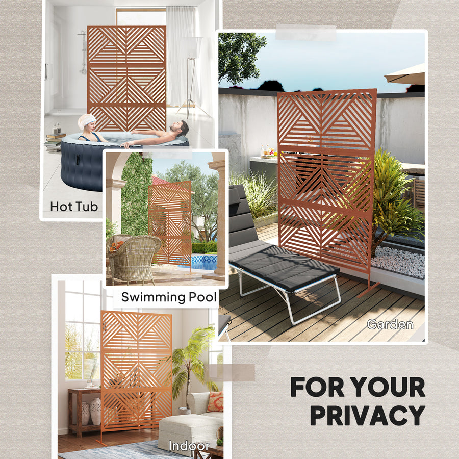 Climbing plants on trellis