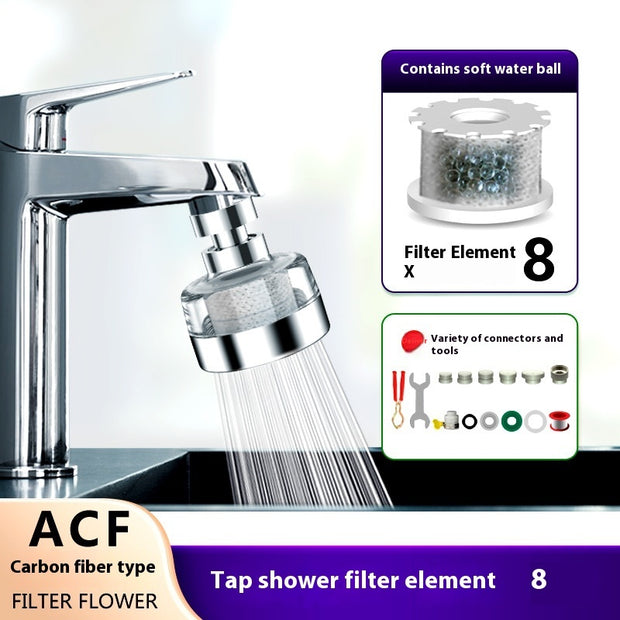 Washbasin Faucet Extension Soft Water Filter